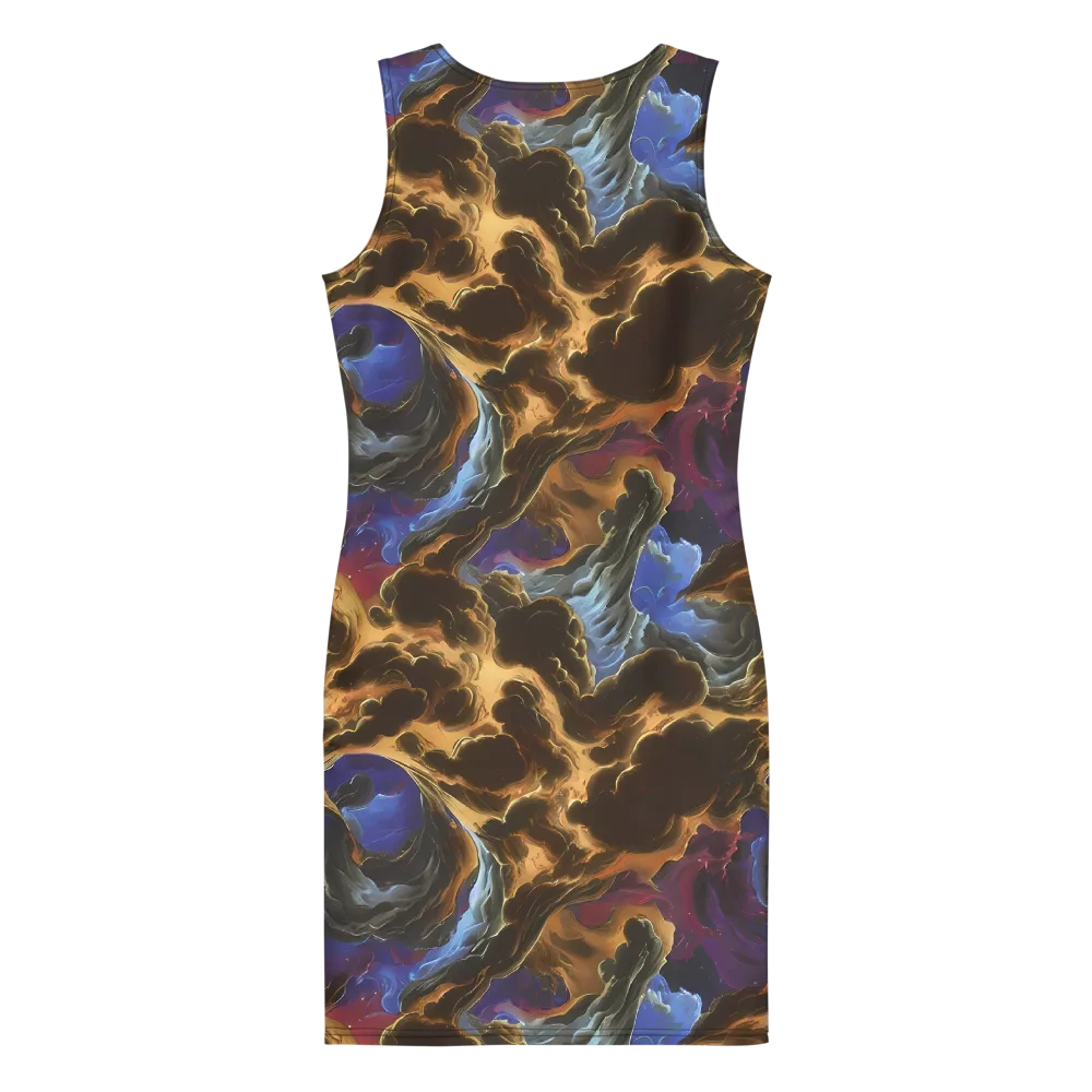 Vortex Virtue on Bodycon Dress — Back