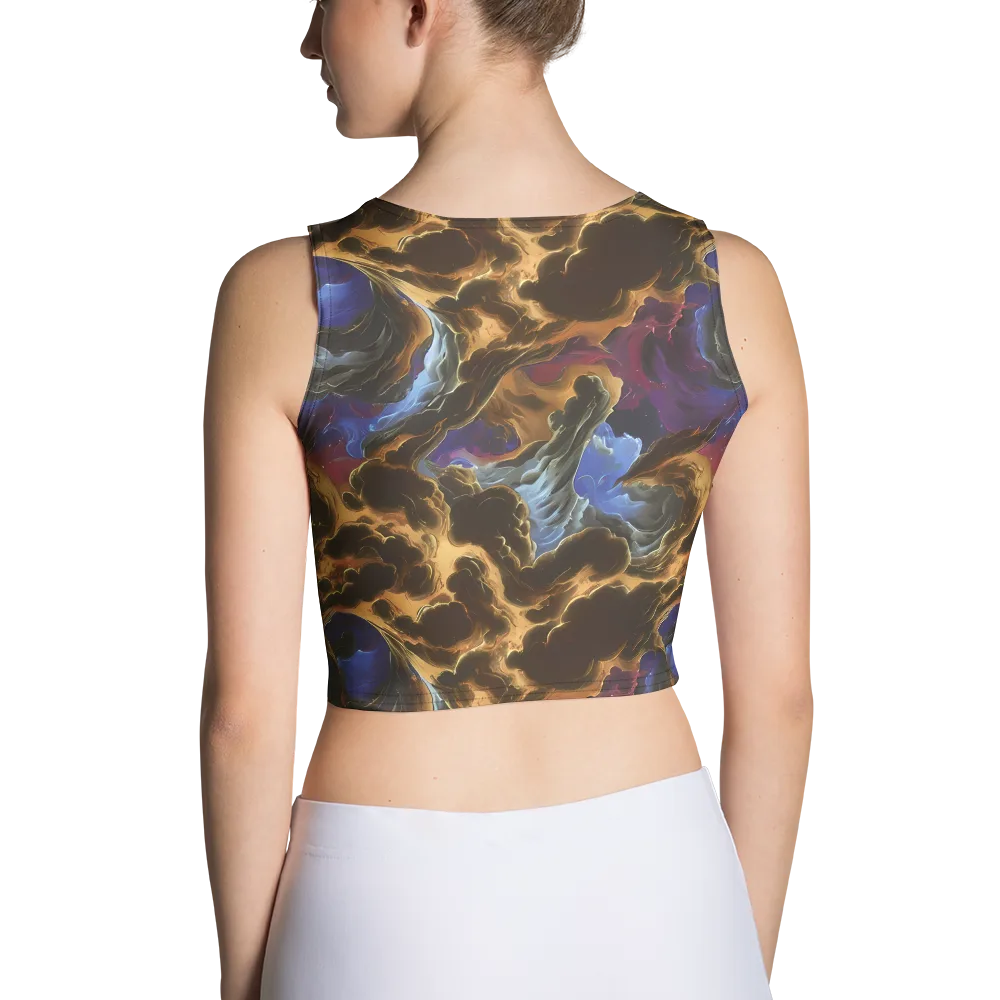 Vortex Virtue on Crop Top — Back