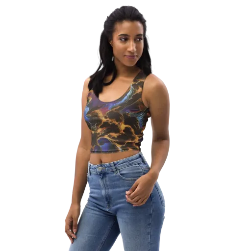 Vortex Virtue on a Crop Top