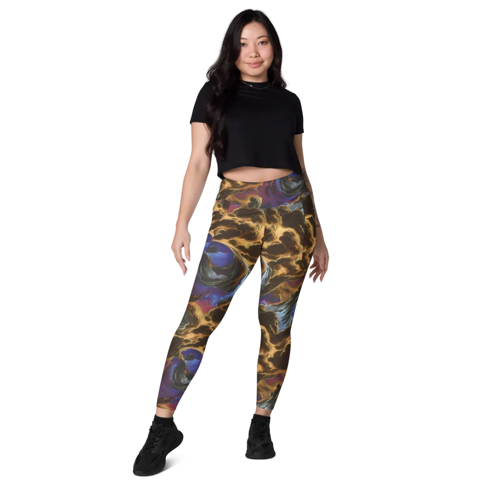 Vortex Virtue on Leggings with Pockets — Front