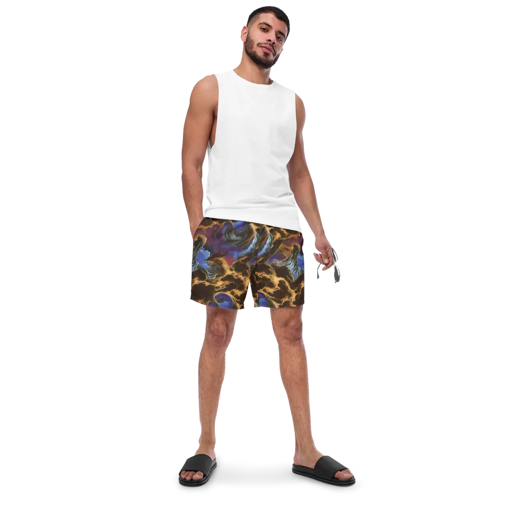 Vortex Virtue on Swim Trunks — Front