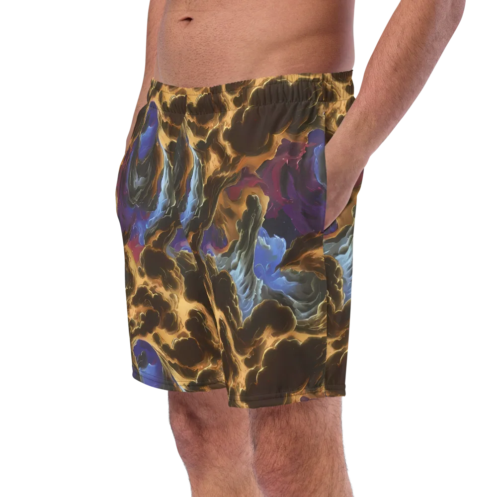 Vortex Virtue on Swim Trunks — Left Front