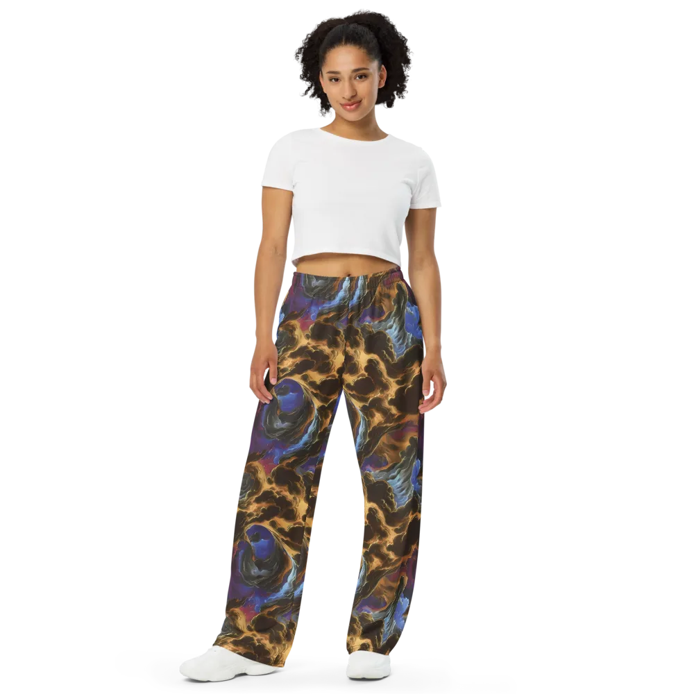Vortex Virtue on Wide-Leg Pants — Front