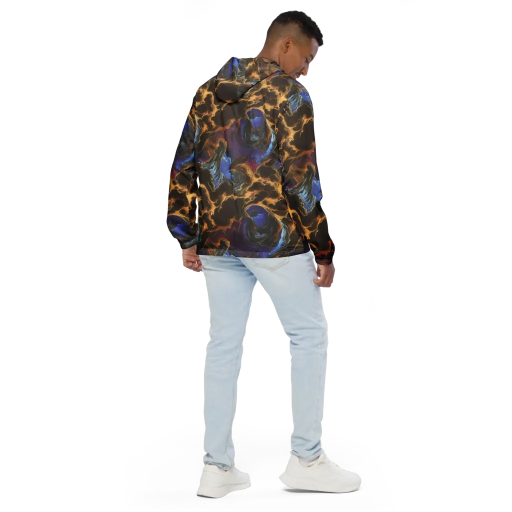 Vortex Virtue on Men's Windbreaker — Back