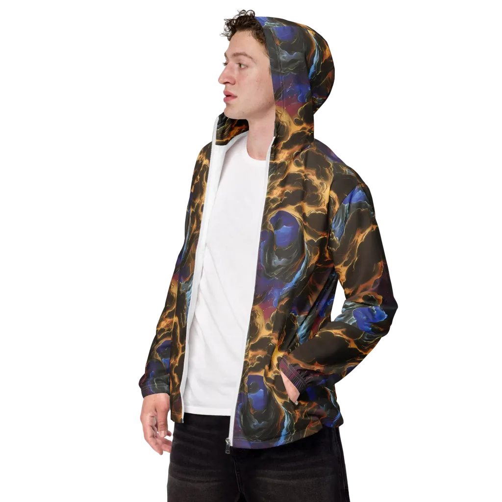 Vortex Virtue on Men's Windbreaker — Left Front