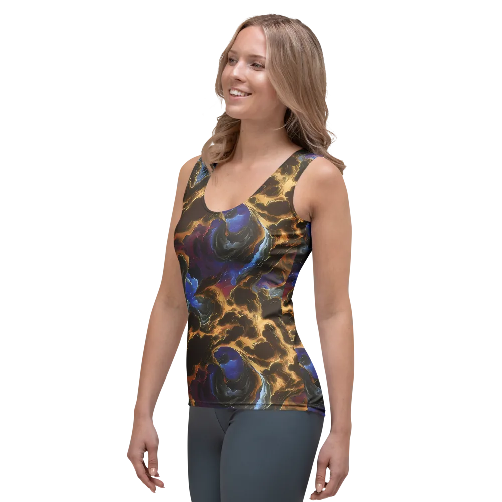 Vortex Virtue on Women's Tank Top — Left Front