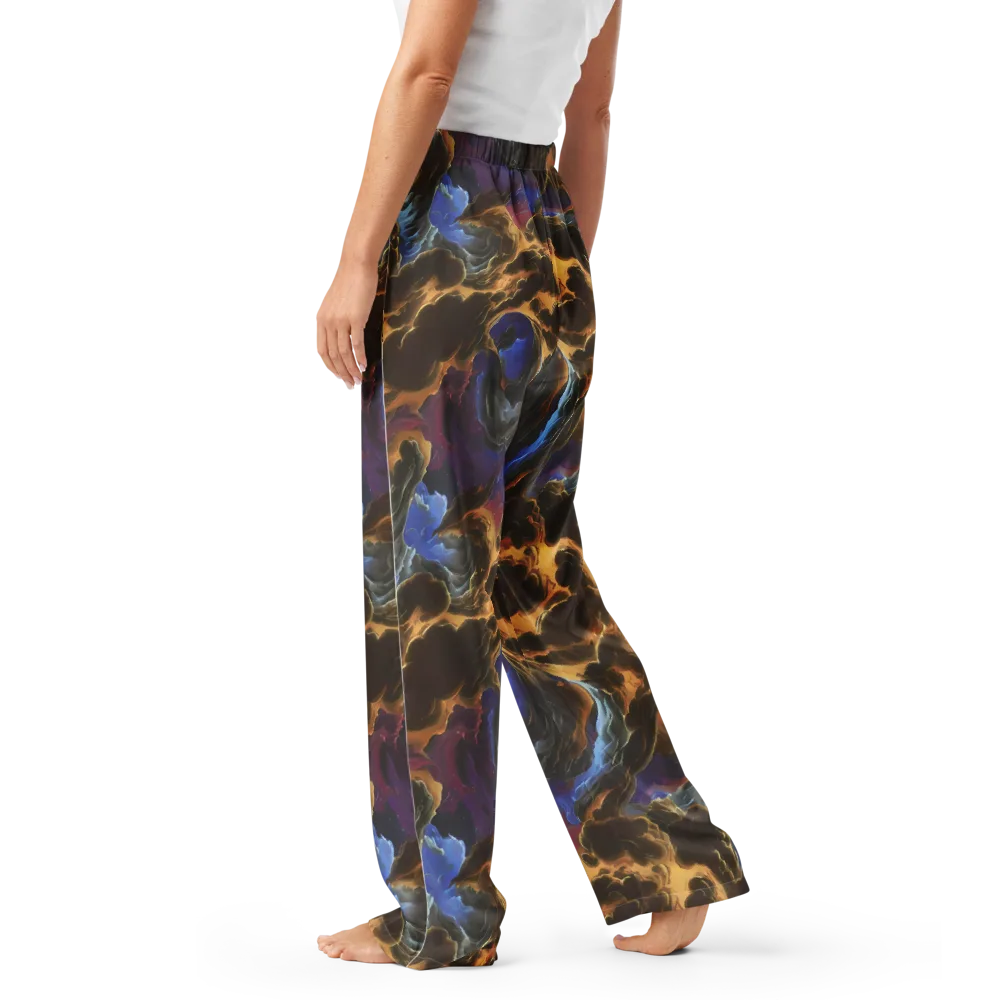 Vortex Virtue on Women's Pajama Pants — Left