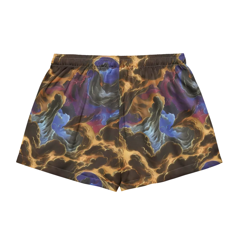 Vortex Virtue on Women's Pajama Shorts — Back