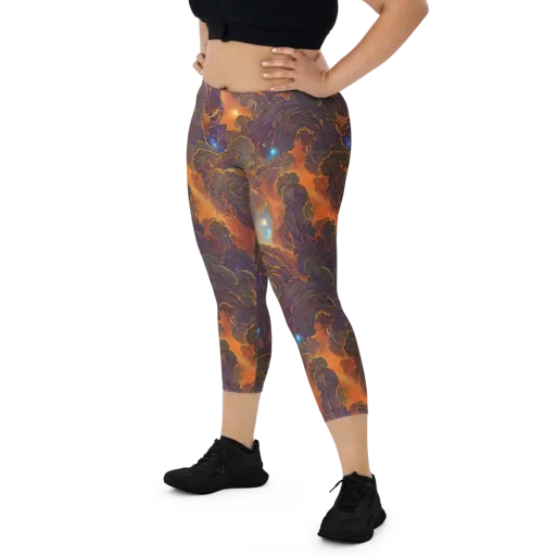Pozzo Vortex on a Capri Leggings