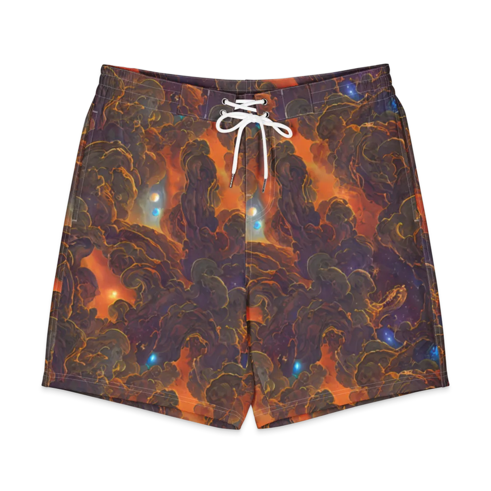 Pozzo Vortex on Men's Board Shorts — Front
