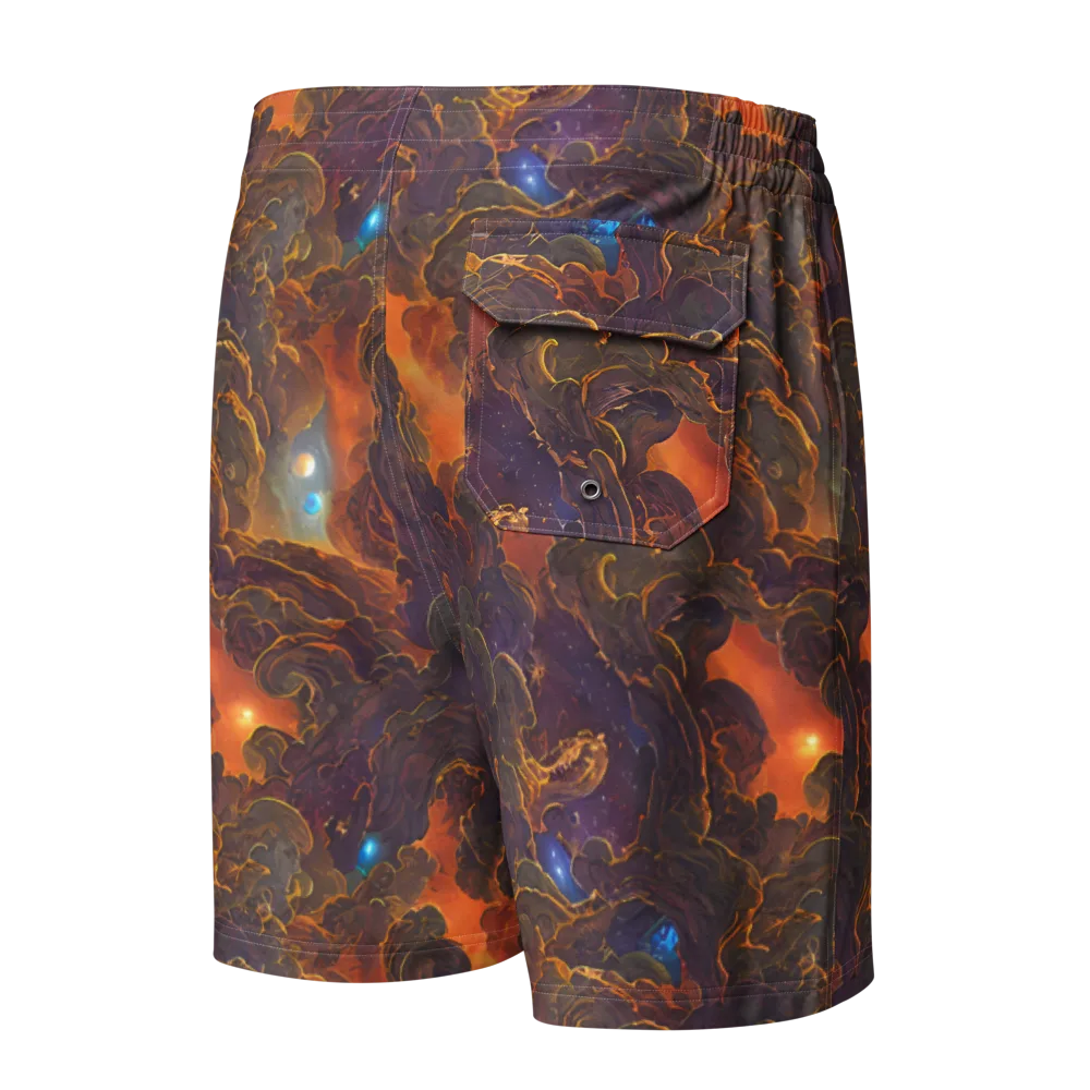 Pozzo Vortex on Men's Board Shorts — Back