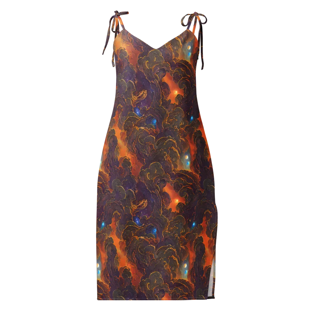 Pozzo Vortex on Slip Dress — Front