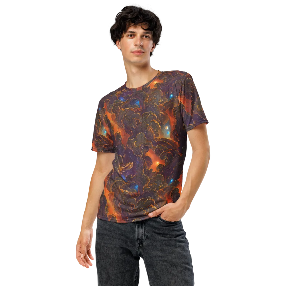 Pozzo Vortex on Men's Crew Neck T-Shirt — Front