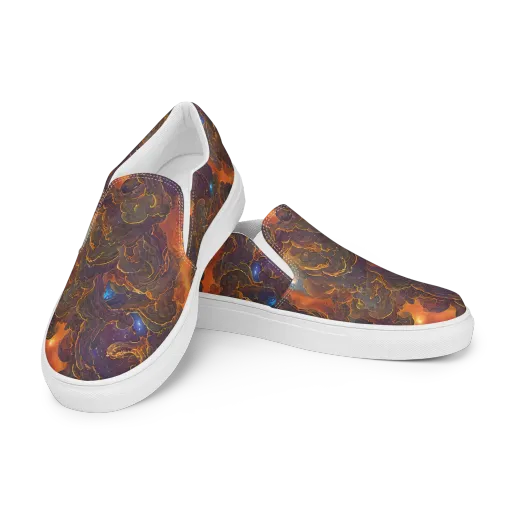 Pozzo Vortex on a Men's Slip-On Canvas Shoes