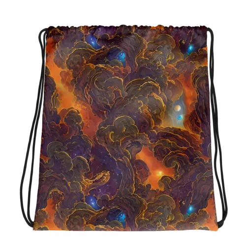 Pozzo Vortex on a Drawstring Bag