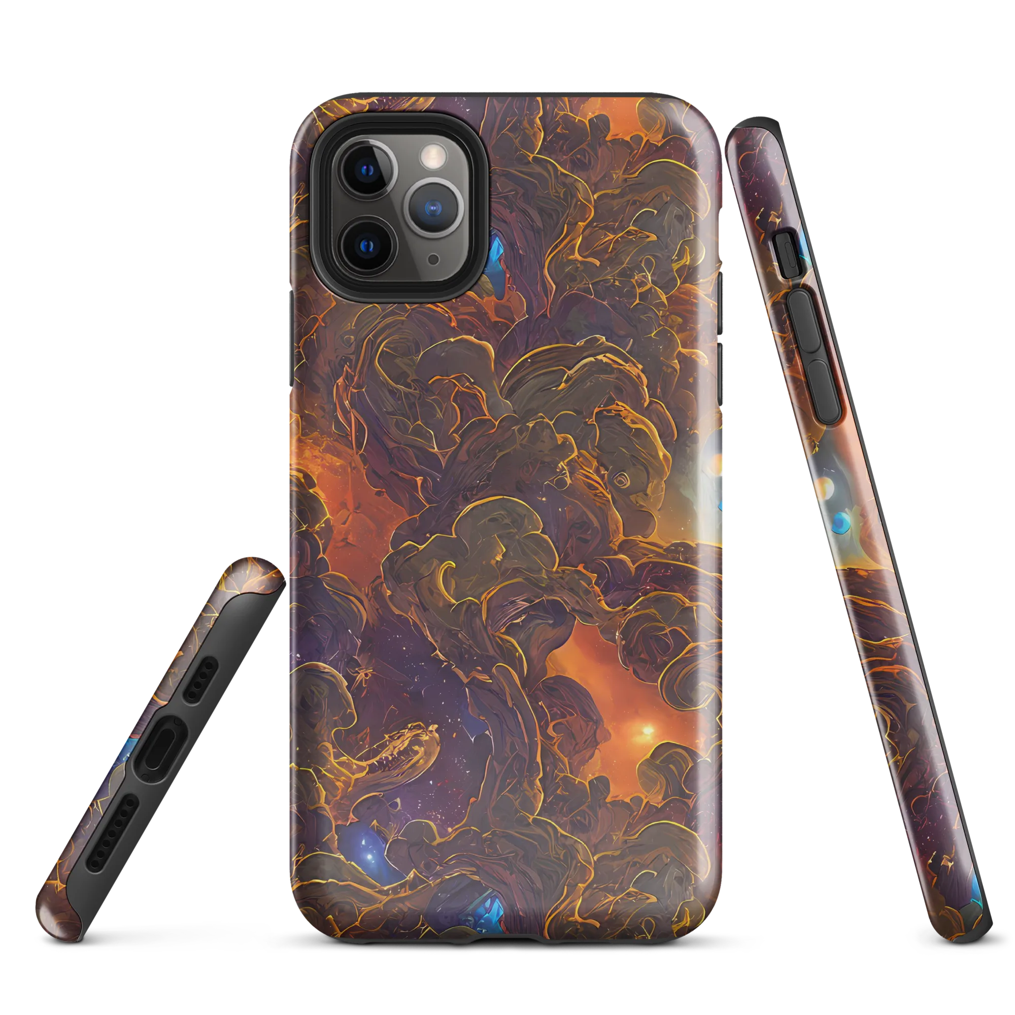 Pozzo Vortex on Tough Case for iPhone® — Front