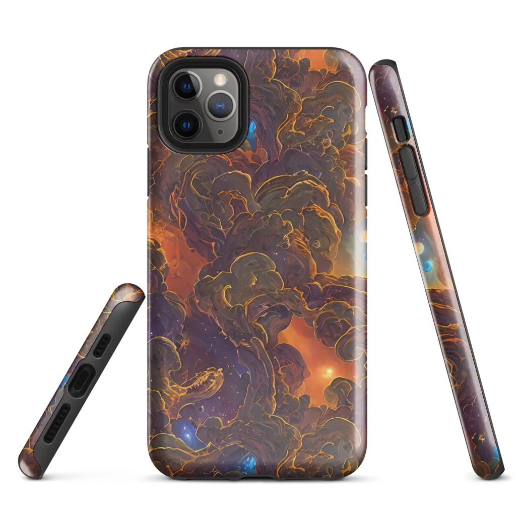 Pozzo Vortex on Tough Case for iPhone® — Front