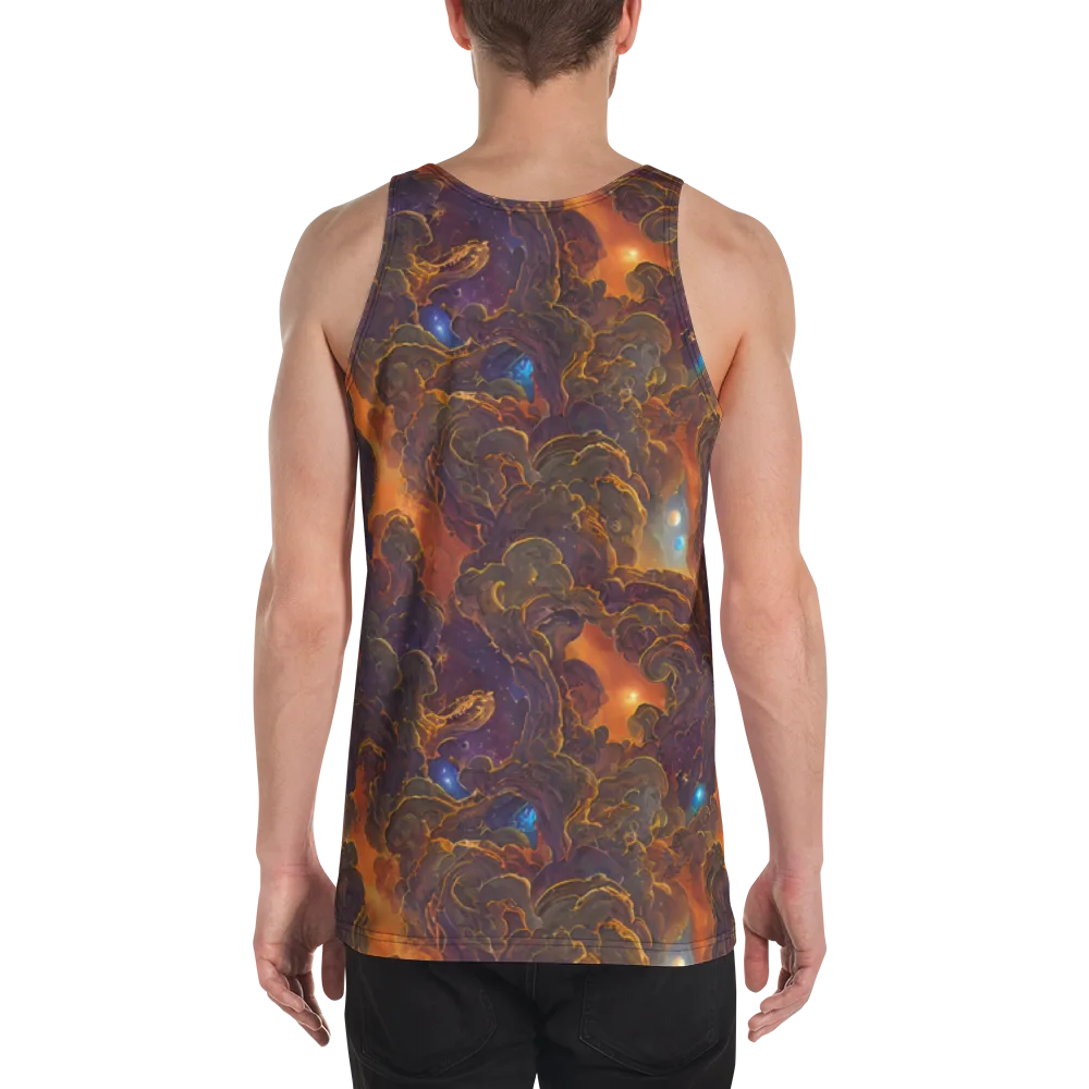 Pozzo Vortex on Men's Tank Top — Back