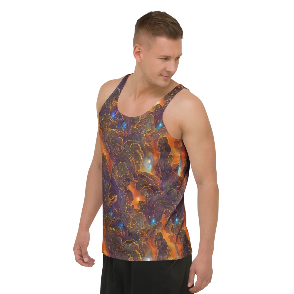 Pozzo Vortex on Men's Tank Top — Left Front