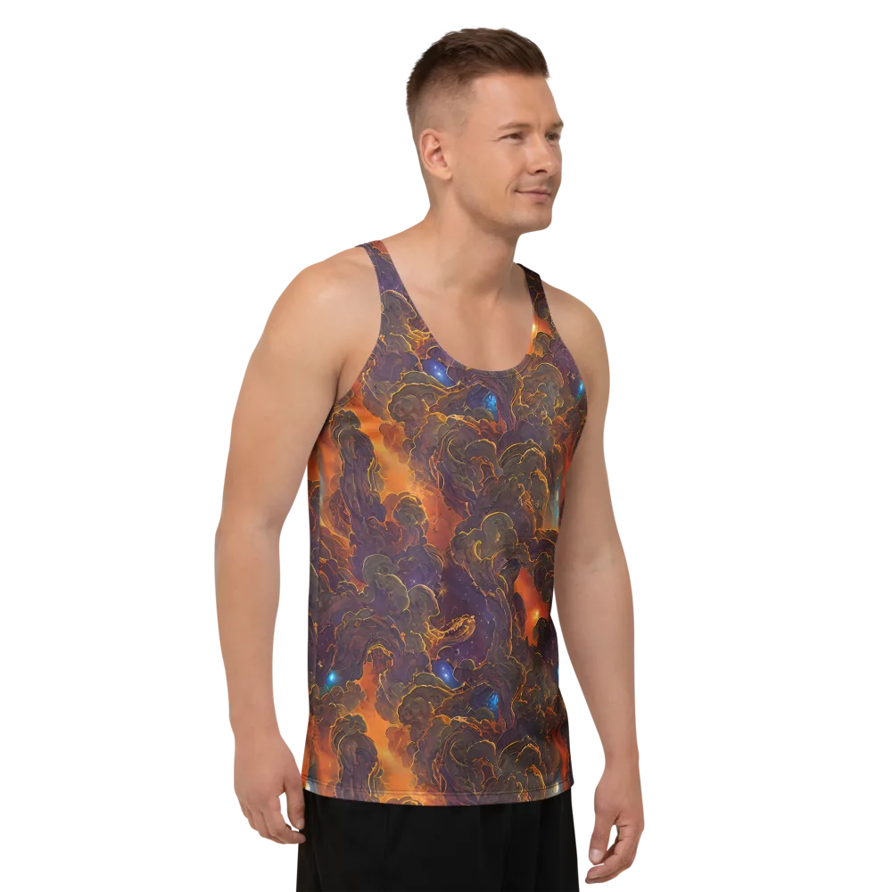 Pozzo Vortex on Men's Tank Top — Right Front