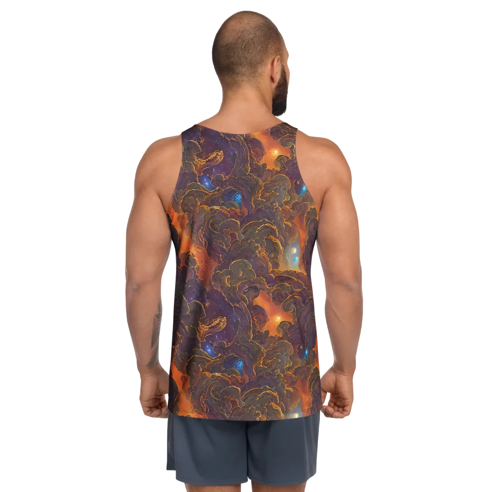 Pozzo Vortex on Men's Tank Top — Back