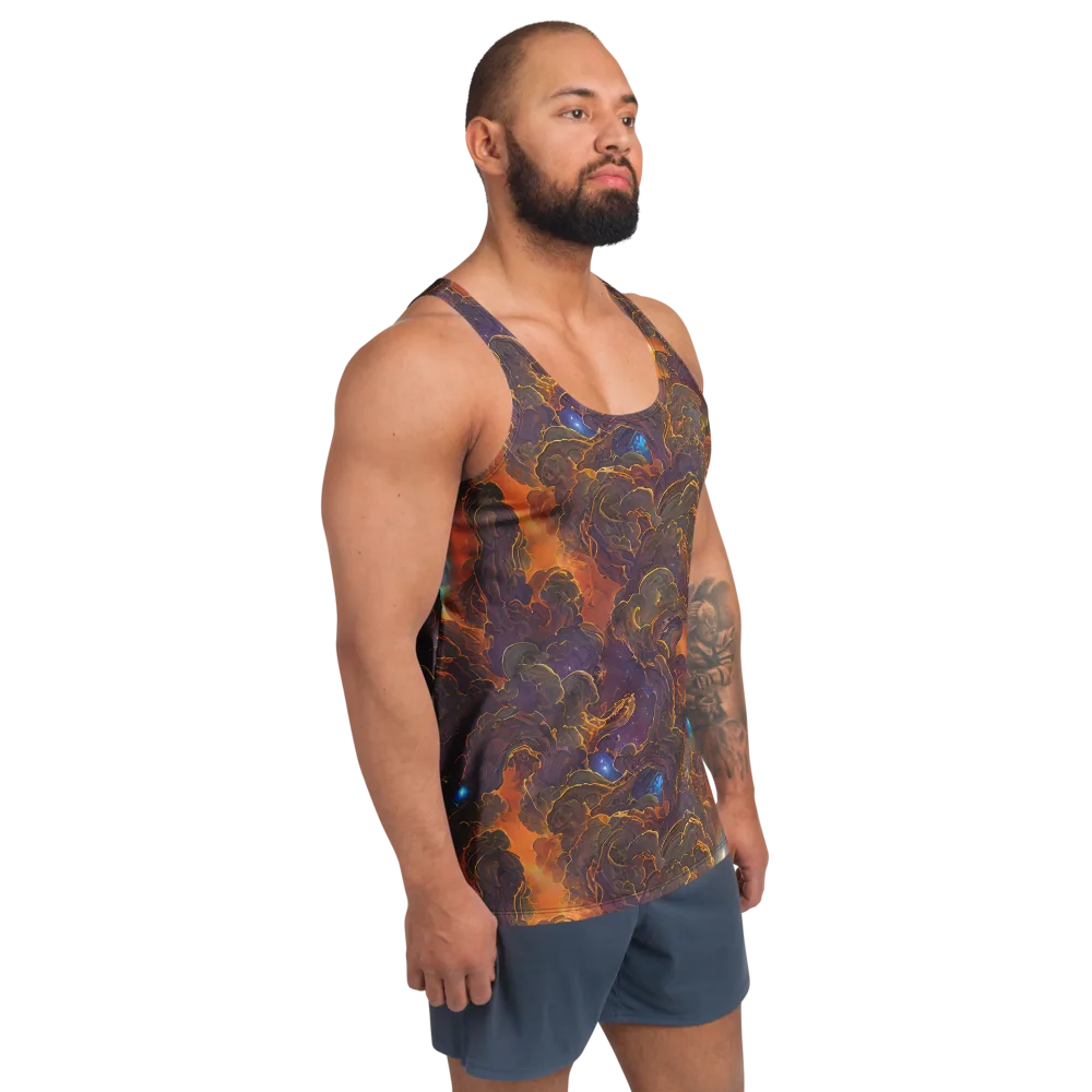 Pozzo Vortex on Men's Tank Top — Right Front