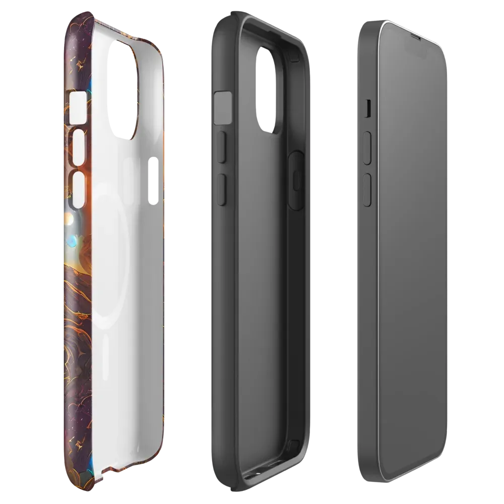 Pozzo Vortex on MagSafe Tough Case for iPhone® — Front