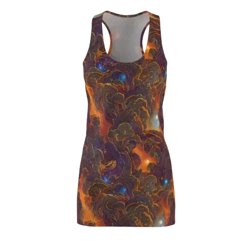 Pozzo Vortex on a Racerback Dress
