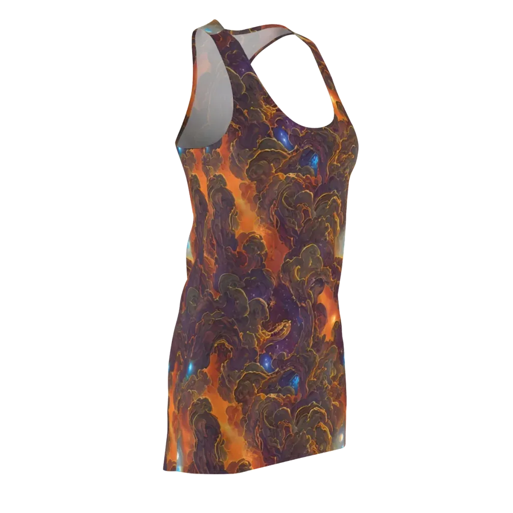 Pozzo Vortex on Racerback Dress — Front Side