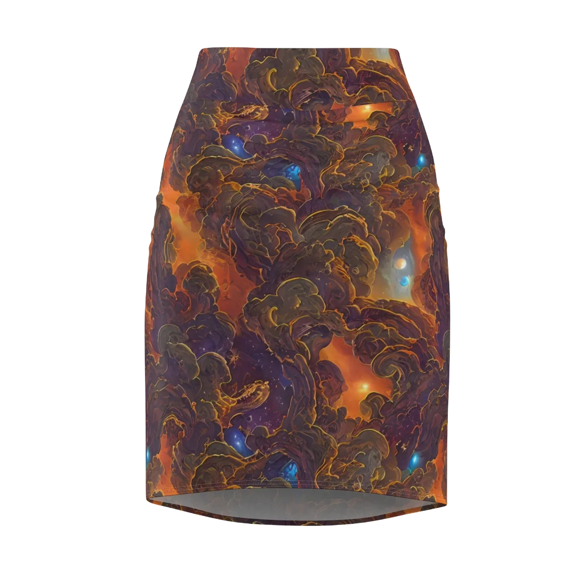 Pozzo Vortex on Pencil Skirt — Front