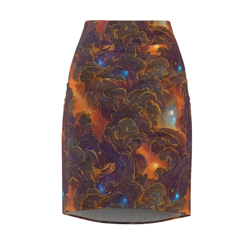 Pozzo Vortex on a Pencil Skirt