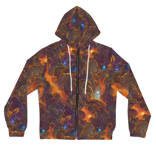 Pozzo Vortex on a Women's Full-Zip Hoodie