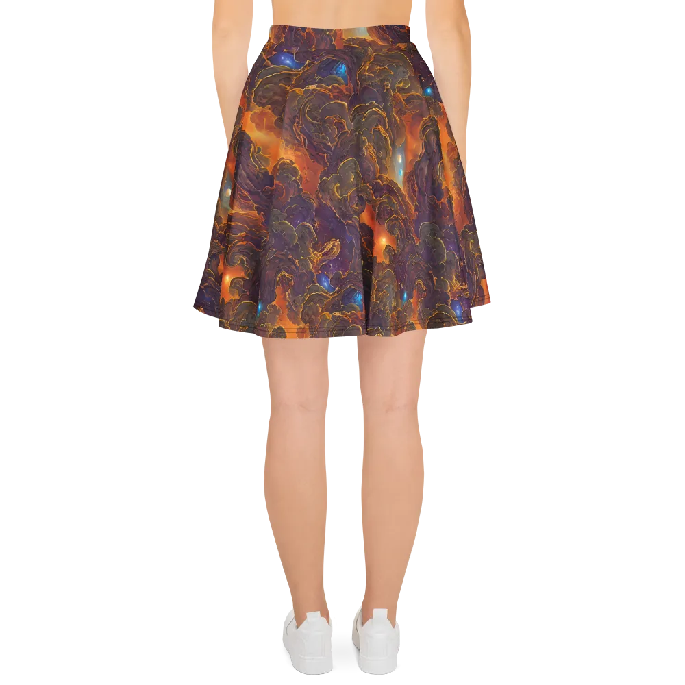Pozzo Vortex on Skater Skirt — Back