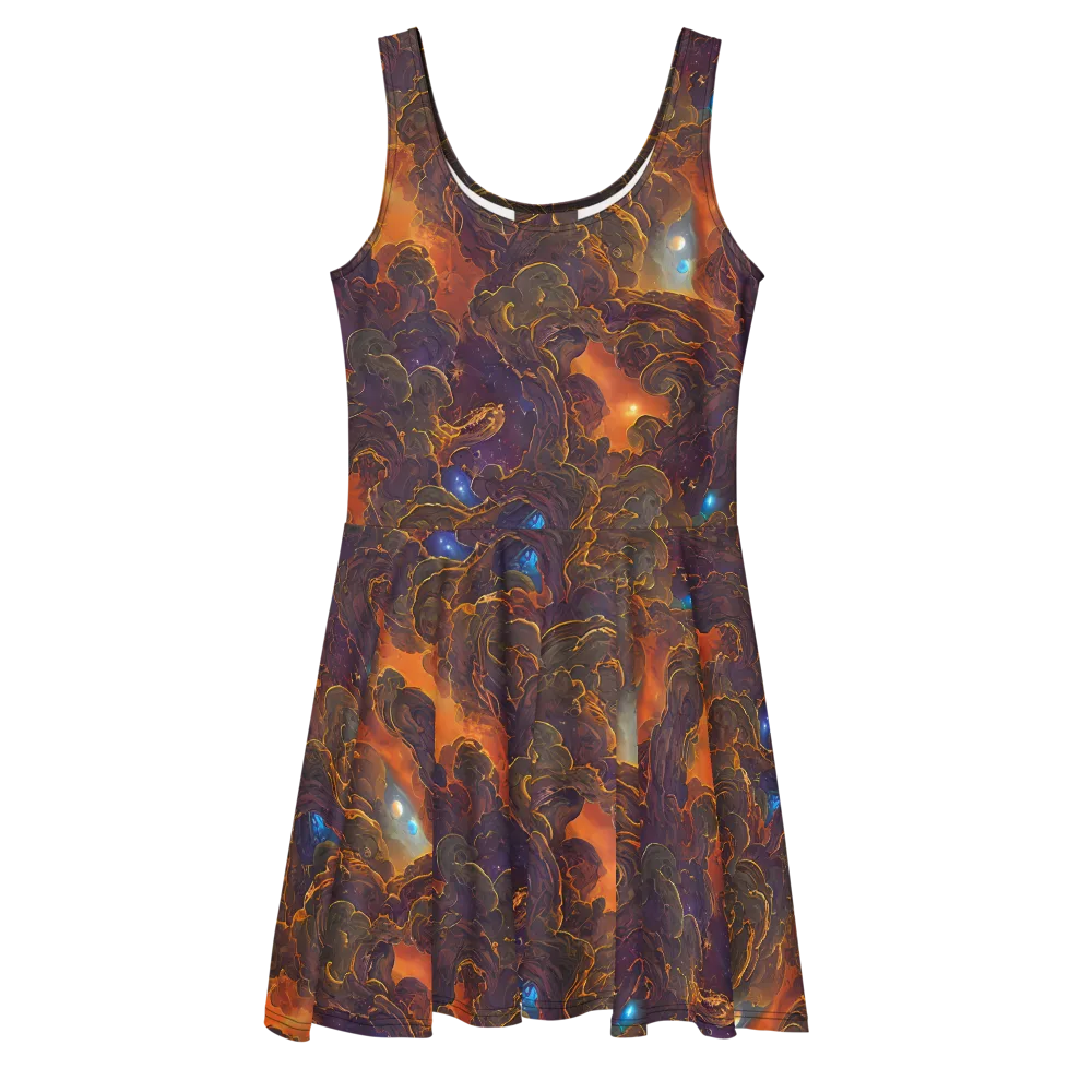 Pozzo Vortex on Skater Dress — Front