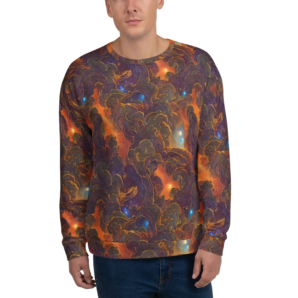 Pozzo Vortex on Sweatshirt — Front