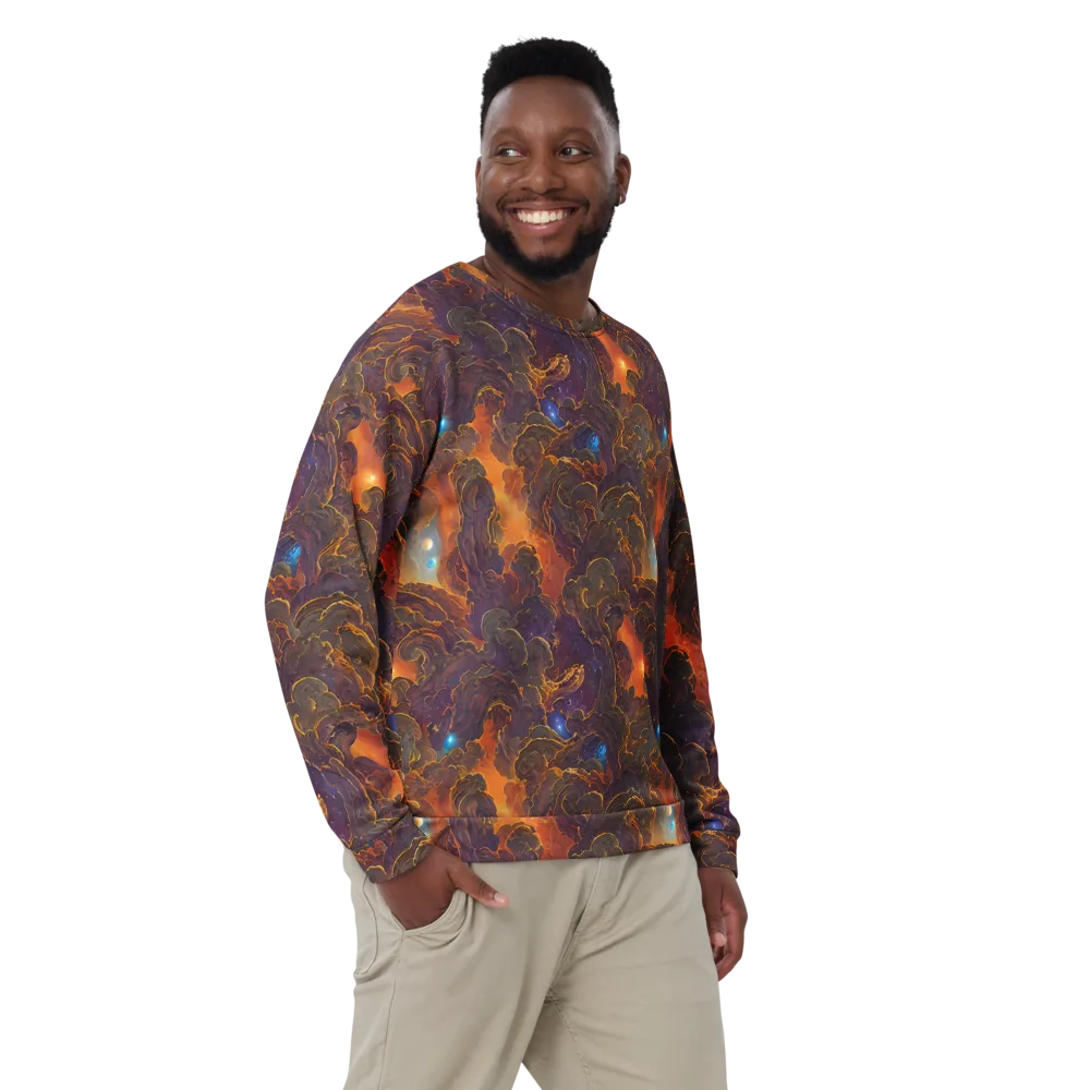 Pozzo Vortex on Sweatshirt — Front