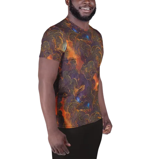 Pozzo Vortex on a Men's Athletic T-Shirt