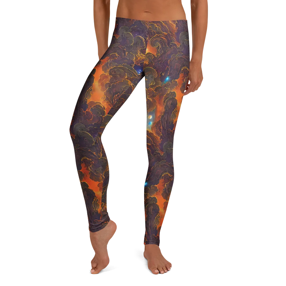 Pozzo Vortex on Leggings — Front