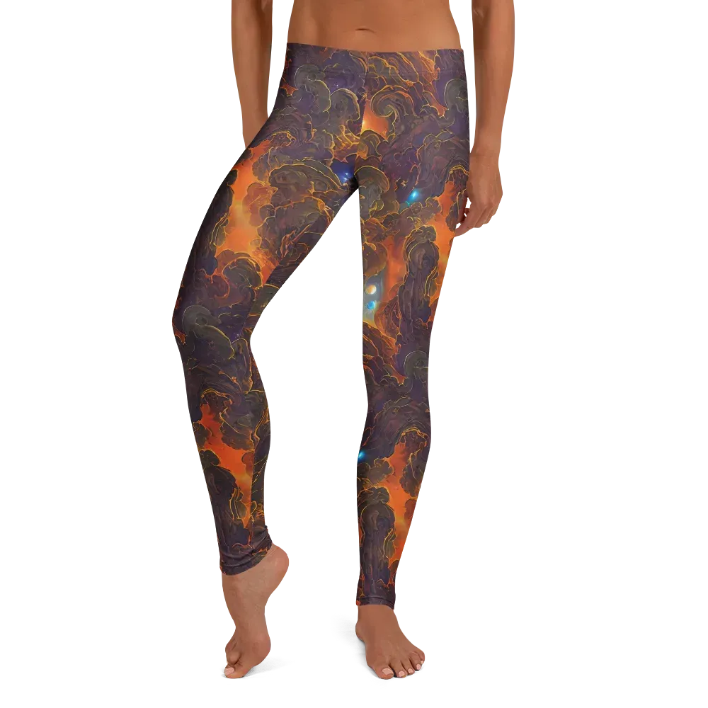 Pozzo Vortex on Leggings — Front
