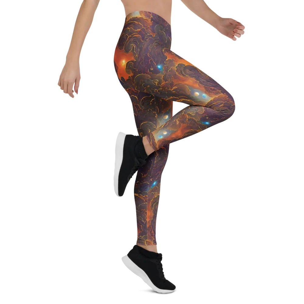 Pozzo Vortex on Leggings — Right