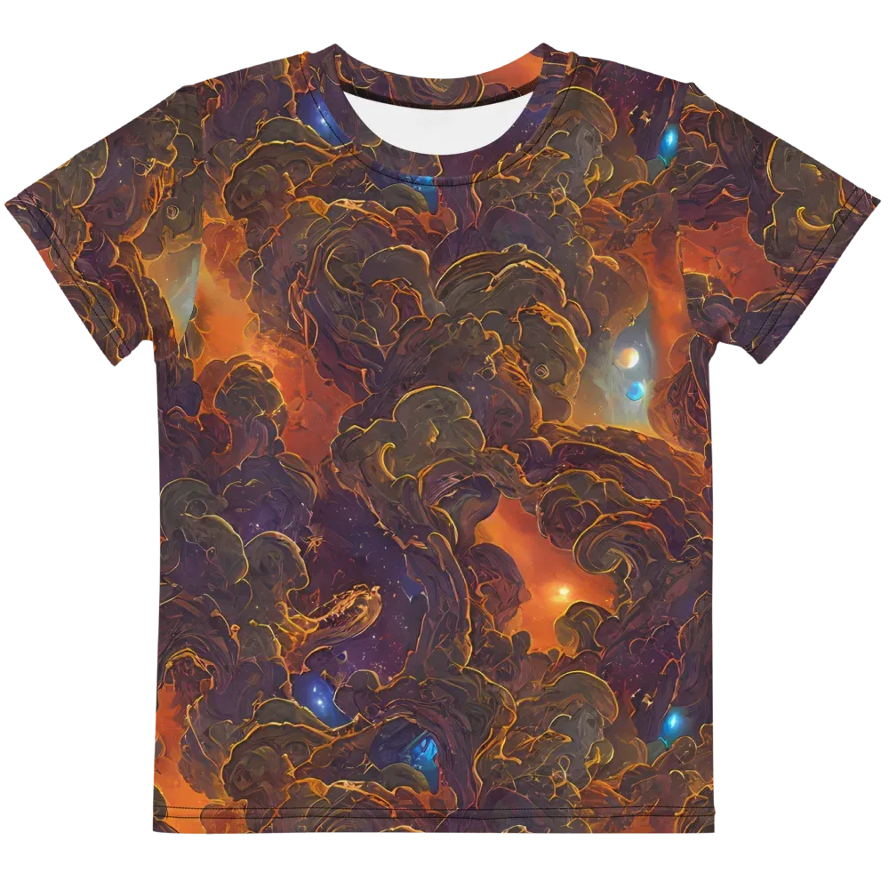 Pozzo Vortex on Kids Crew Neck T-Shirt — Front