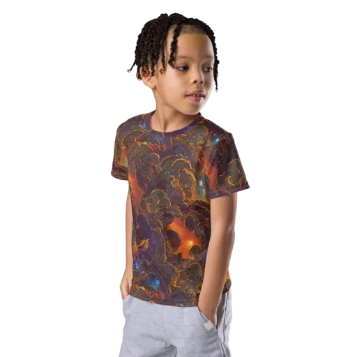 Pozzo Vortex on a Kids Crew Neck T-Shirt