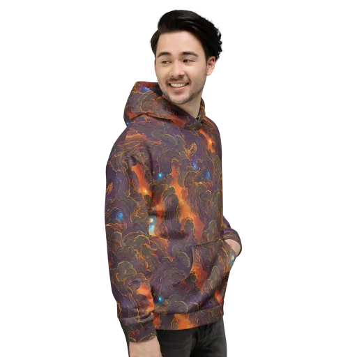 Pozzo Vortex on a Hoodie
