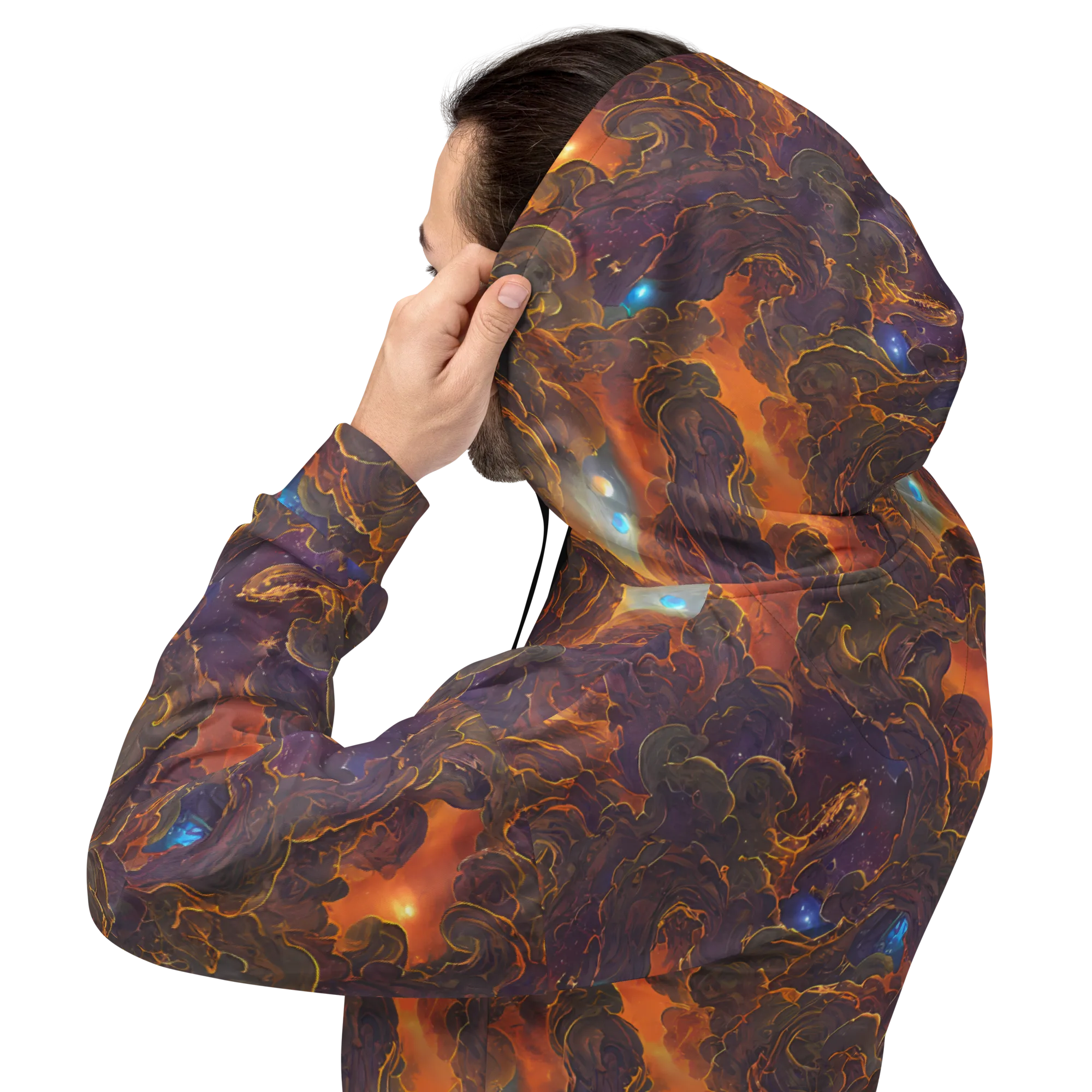 Pozzo Vortex on Hoodie — Back