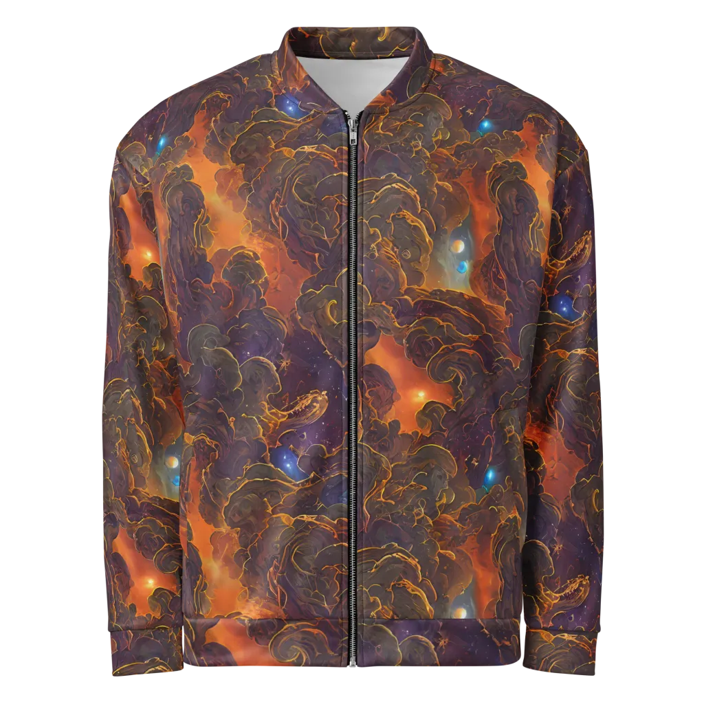 Pozzo Vortex on Bomber Jacket — Front