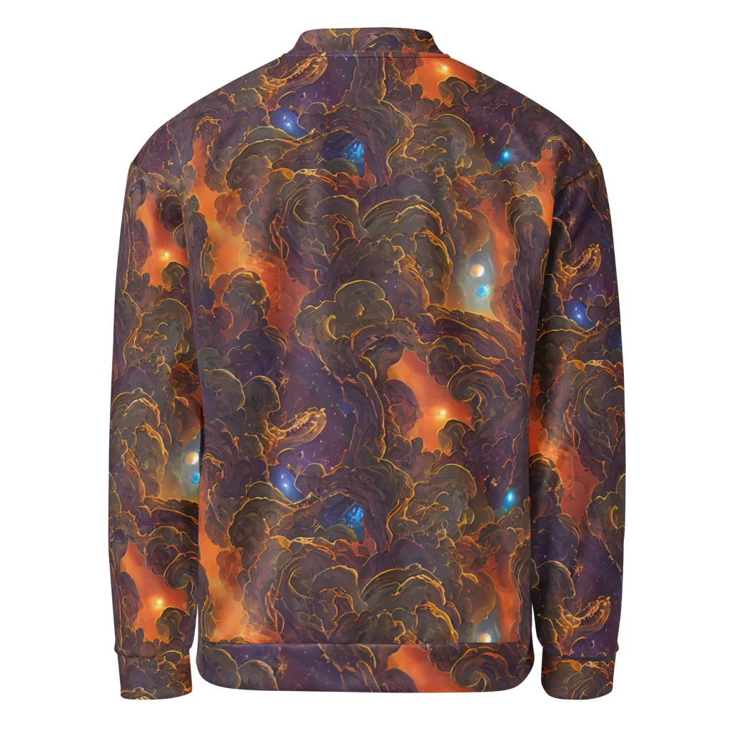 Pozzo Vortex on Bomber Jacket — Back