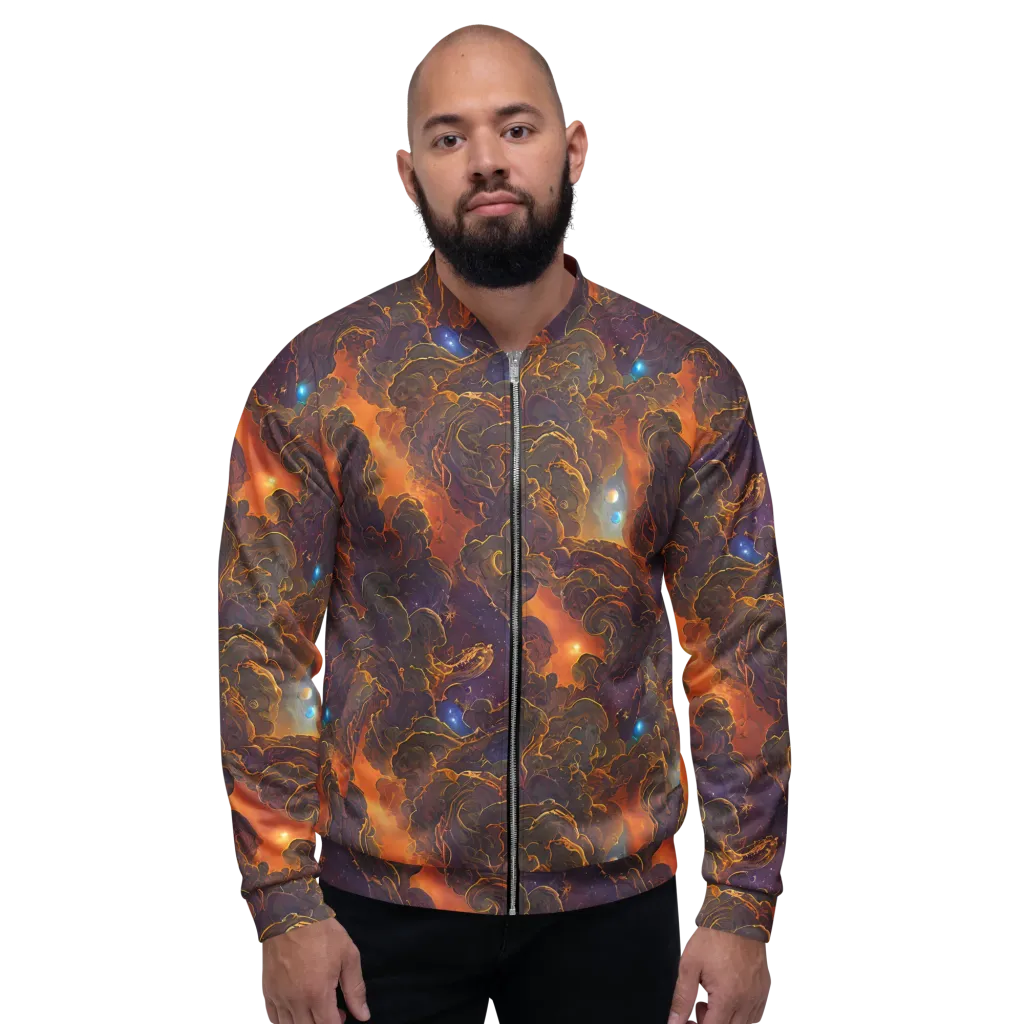 Pozzo Vortex on Bomber Jacket — Front