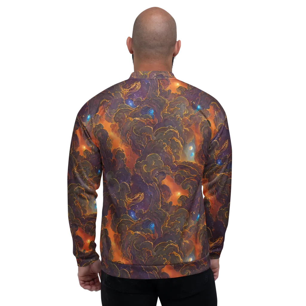 Pozzo Vortex on Bomber Jacket — Back