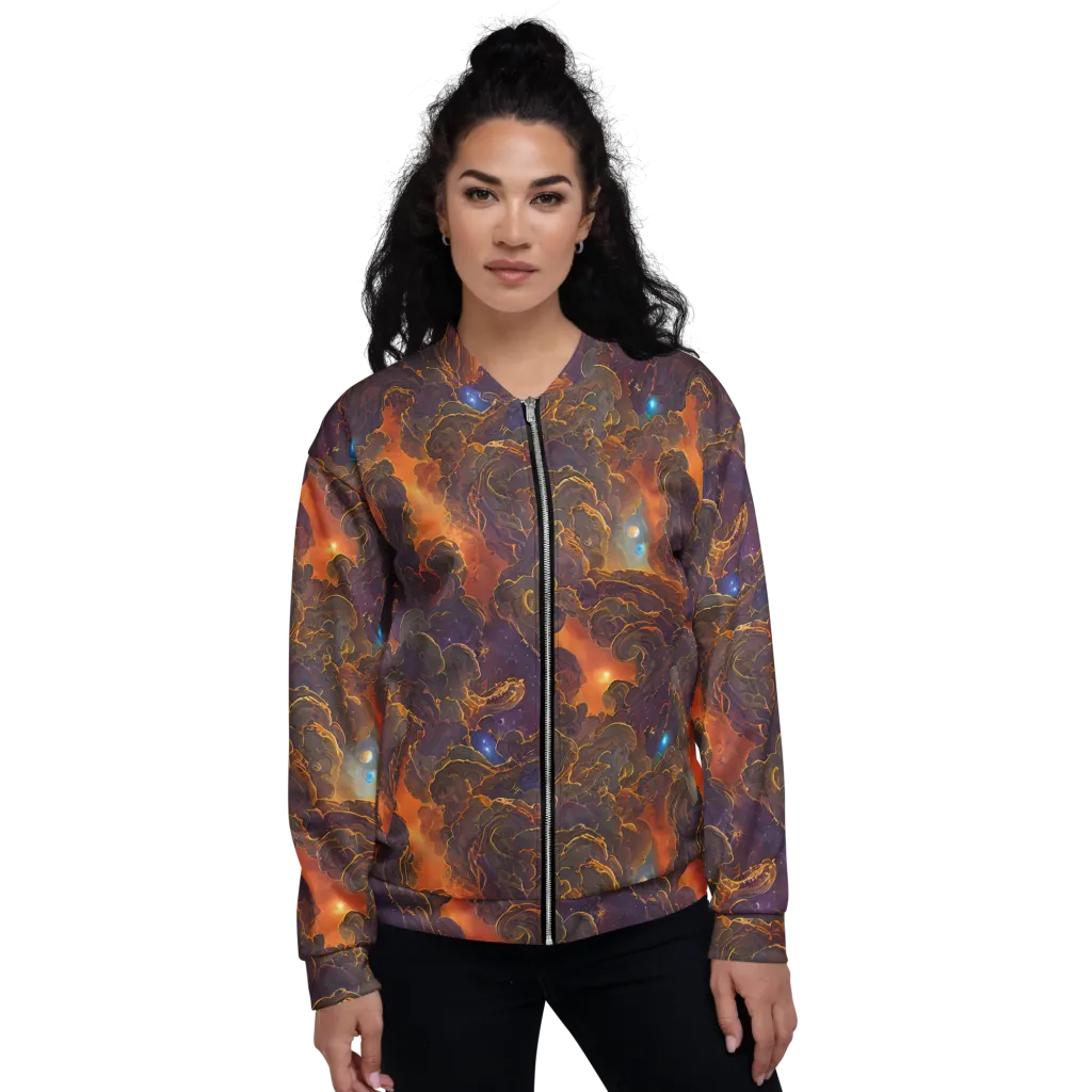 Pozzo Vortex on Bomber Jacket — Front