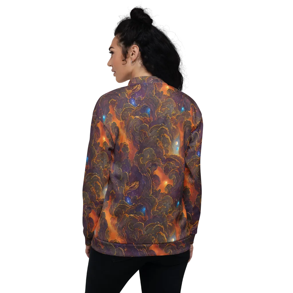 Pozzo Vortex on Bomber Jacket — Back